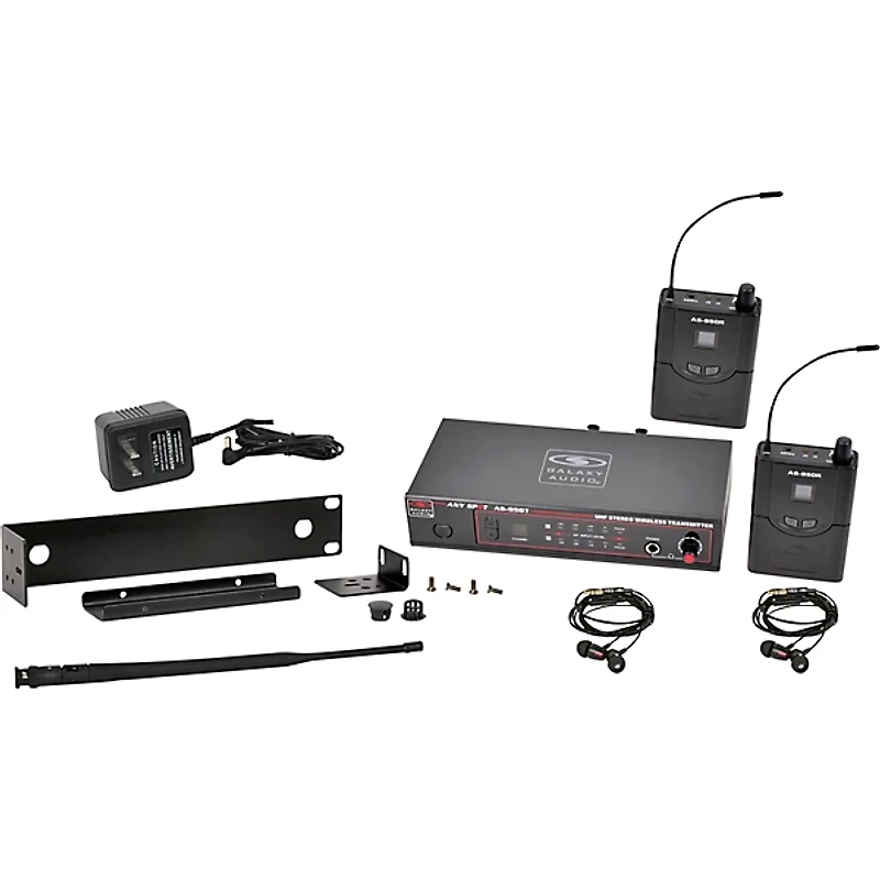Galaxy Audio AS-950-2 Twin Pack Wireless In-Ear Monitor System