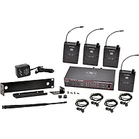 Galaxy Audio AS-950-4 Band Pack Wireless In-Ear Monitor System -