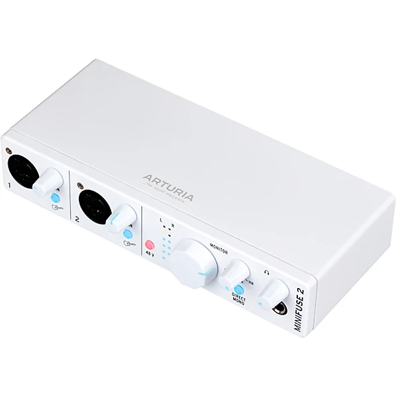 Arturia MiniFuse 2 USB-C Audio Interface - White