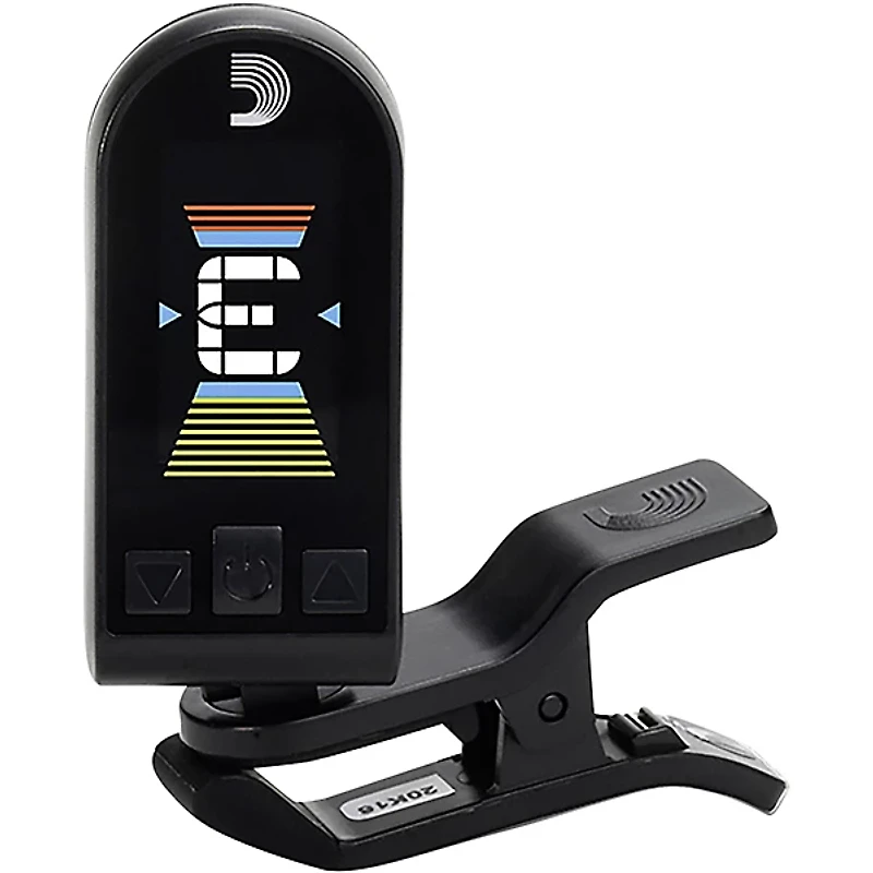 D'Addario Equinox Rechargeable Clip-On Tuner -Pack