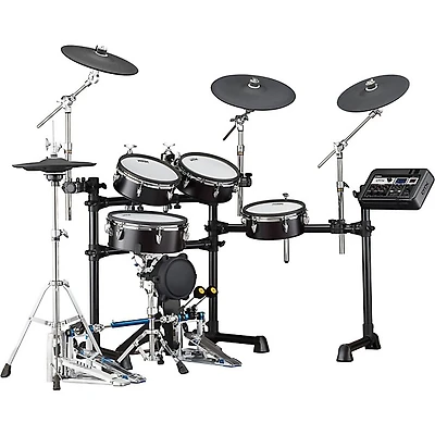 Yamaha DTX8K Electronic Drum Kit With Mesh Heads Black Forest