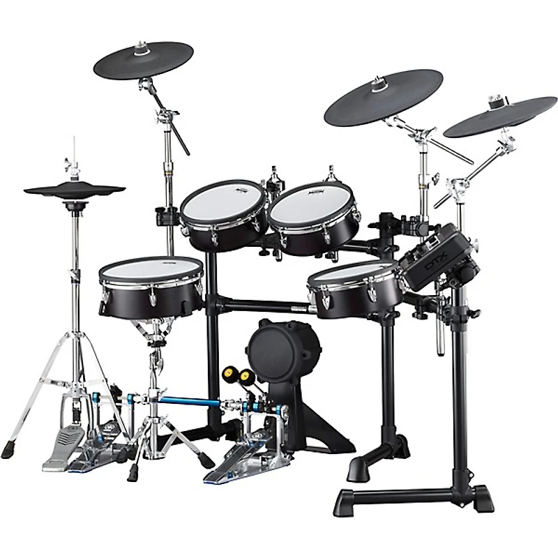 Yamaha DTX8K Electronic Drum Kit With Mesh Heads Black Forest