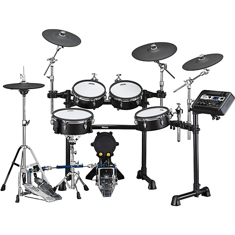 Yamaha DTX8K Electronic Drum Kit With Mesh Heads Black Forest
