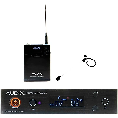 Audix AP41 HT7 Wireless Microphone System with R41 Diversity Receiver, B60 Bodypack and HT7 Headworn Microphone