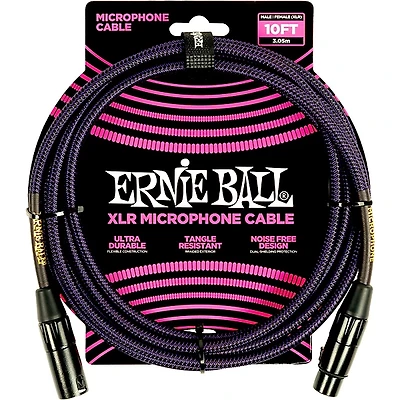 Ernie Ball Braided XLR Microphone Cable