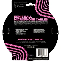 Ernie Ball Braided XLR Microphone Cable
