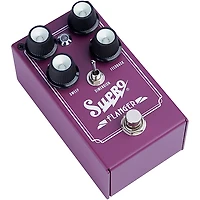 Supro Flanger Effects Pedal Purple