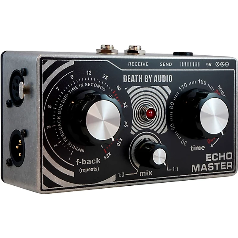 Death By Audio Echo Master Lo-Fi Vocal Delay/Preamp Effects Pedal