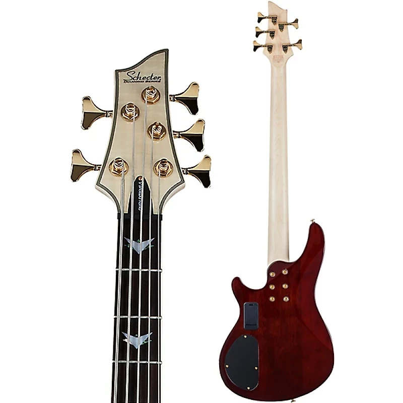 Schecter Guitar Research Omen Extreme-5 Electric Bass Gloss Natural