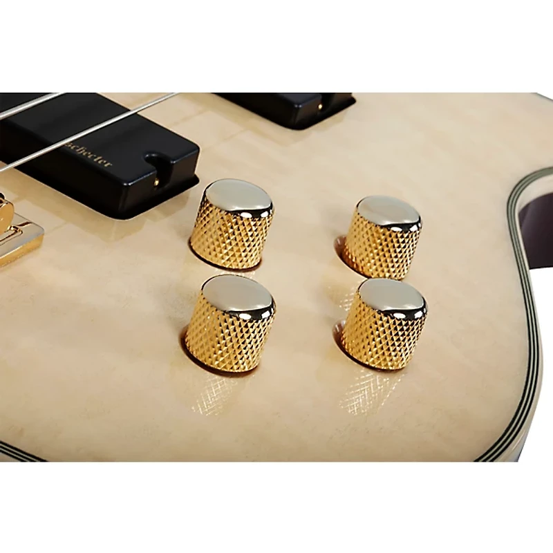 Schecter Guitar Research Omen Extreme-5 Electric Bass Gloss Natural