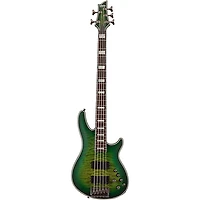 Schecter Guitar Research Daniel Firth Hellraiser Extreme-5 Electric Bass Cthulhu Burst Satin
