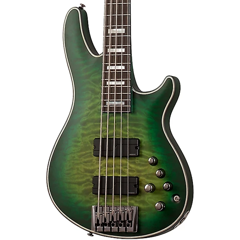 Schecter Guitar Research Daniel Firth Hellraiser Extreme-5 Electric Bass Cthulhu Burst Satin