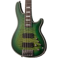 Schecter Guitar Research Daniel Firth Hellraiser Extreme-5 Electric Bass Cthulhu Burst Satin