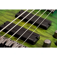 Schecter Guitar Research Daniel Firth Hellraiser Extreme-5 Electric Bass Cthulhu Burst Satin