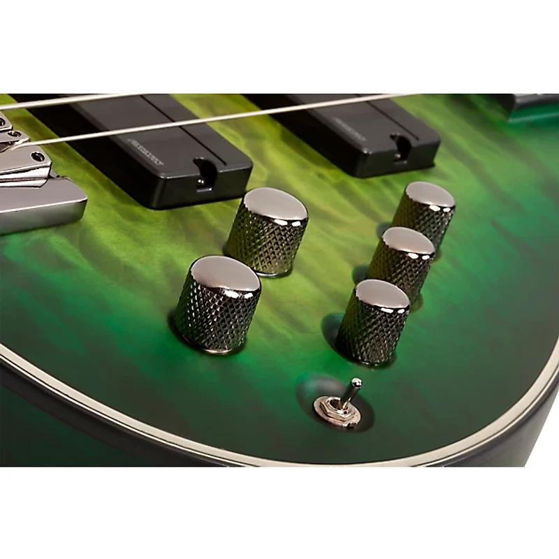 Schecter Guitar Research Daniel Firth Hellraiser Extreme-5 Electric Bass Cthulhu Burst Satin