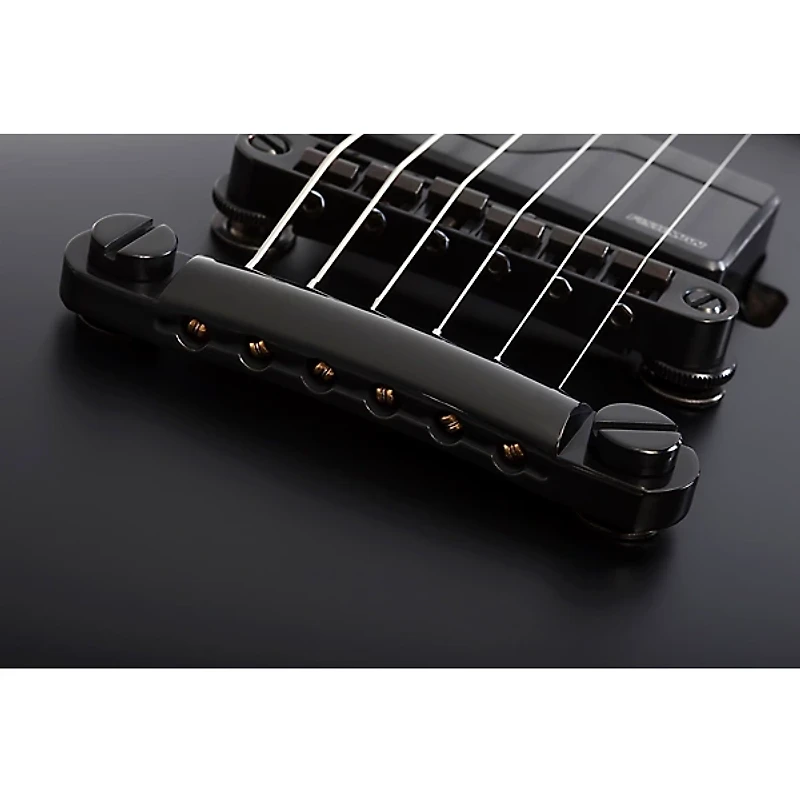 Schecter Guitar Research Solo-II SLS Elite Evil Twin Electric Guitar Satin Black