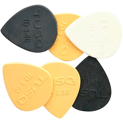 TUSQ Teardrop Pick Mixed 6 Pack