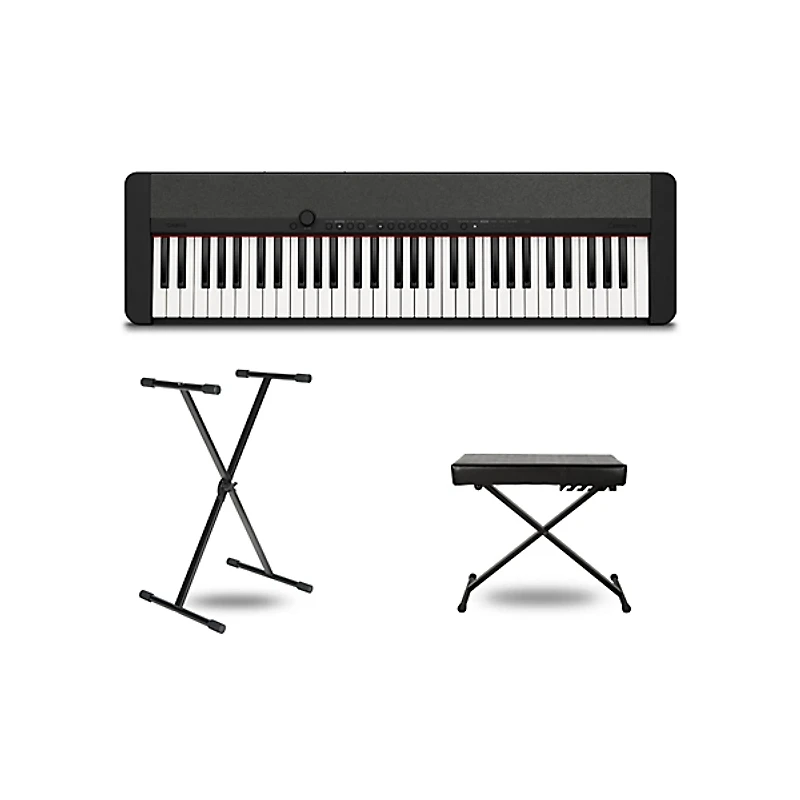 Casio Casiotone CT-S1 Keyboard With Stand & Bench -