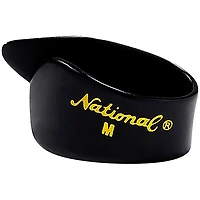 D'Addario National Thumb Pick, Large Black Celluloid 12-Pack