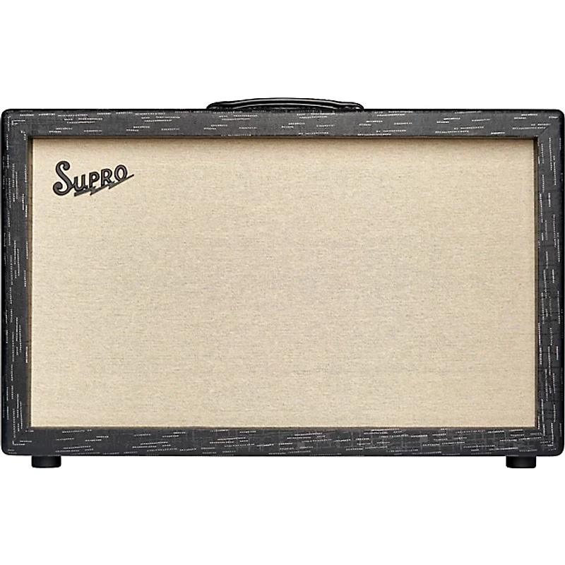 Supro Royale 1933r 2x12 Guitar Tube Combo Amp Black Scandia