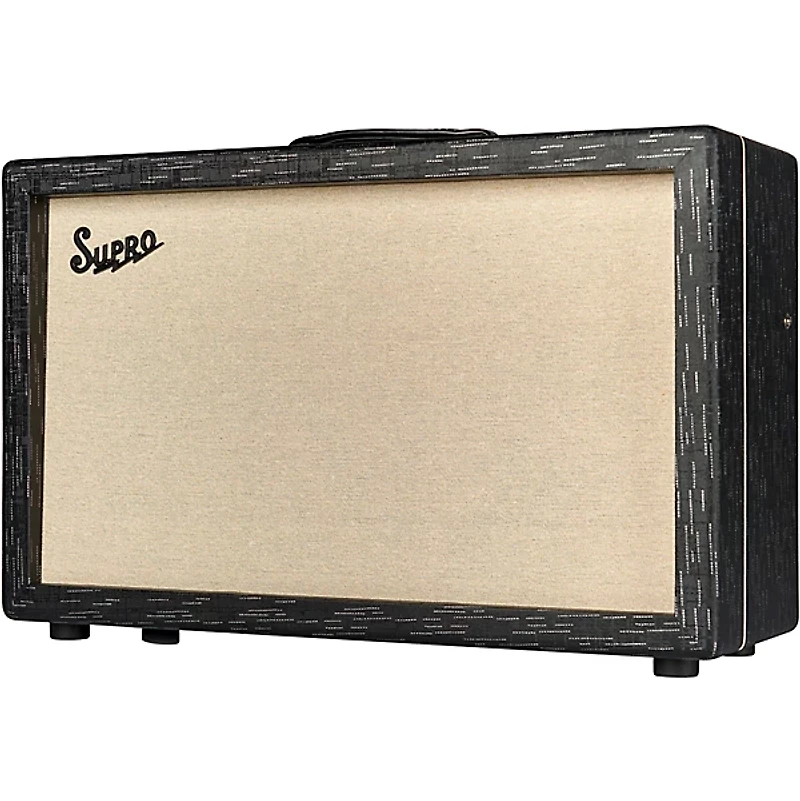 Supro Royale 1933r 2x12 Guitar Tube Combo Amp Black Scandia