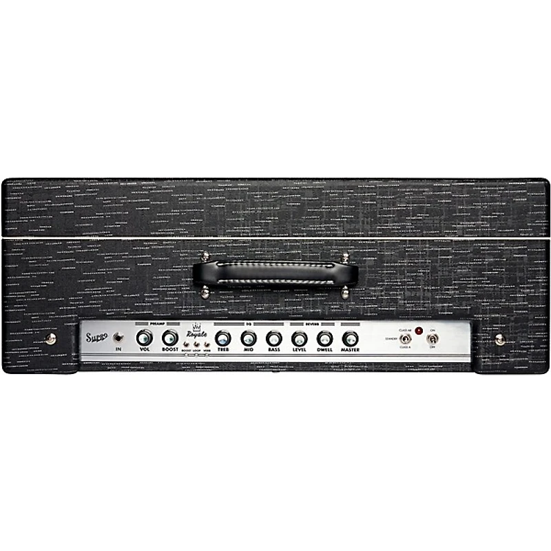 Supro Royale 1933r 2x12 Guitar Tube Combo Amp Black Scandia