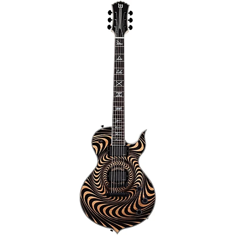 Wylde Audio Odin Grail Psychic Bullseye Electric Guitar Rawtop