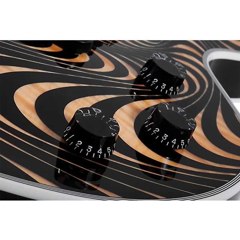 Wylde Audio Odin Grail Psychic Bullseye Electric Guitar Rawtop