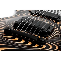 Wylde Audio Odin Grail Psychic Bullseye Electric Guitar Rawtop