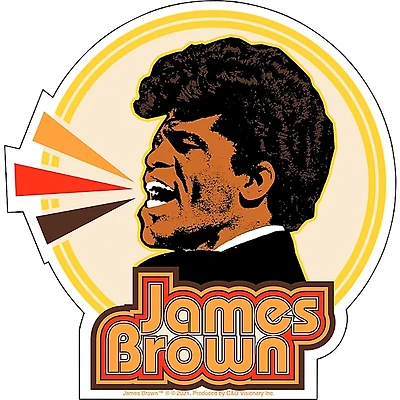 C&D Visionary James Brown Sticker