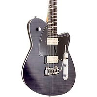 Reverend Reeves Gabrels Signature Electric Guitar Transparent Black