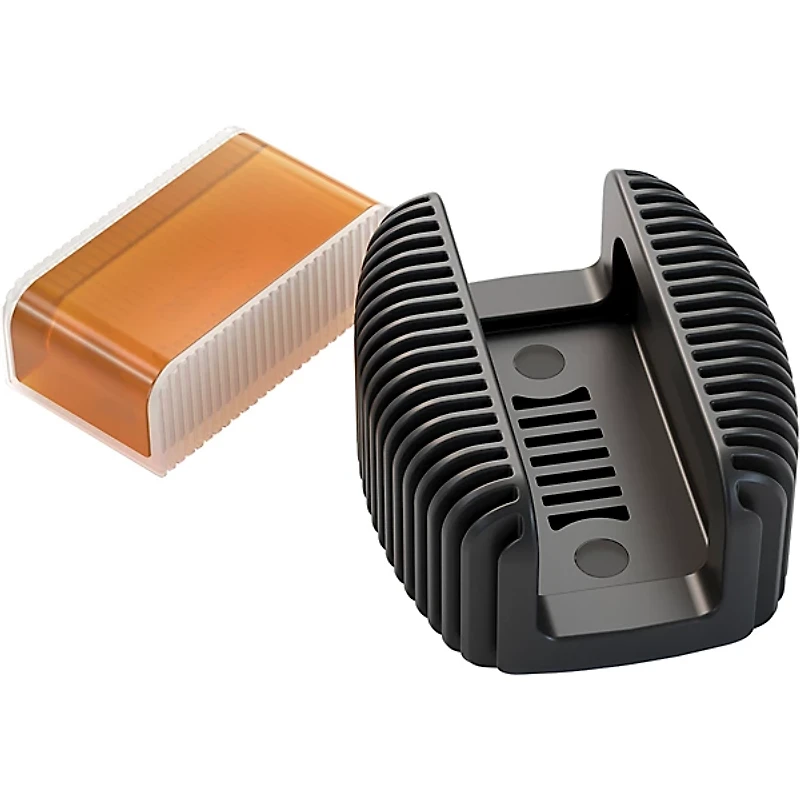 D'Addario Natural Light Rosin with Black Rosin Guard