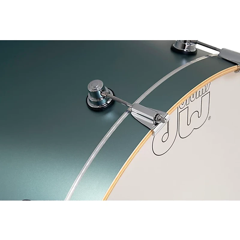 DW Design Series 4-Piece Shell Pack Satin Sage Metallic