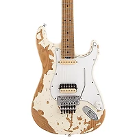 Charvel Henrik Danhage Limited-Edition Signature Pro-Mod So-Cal Style 1 Electric Guitar White Relic