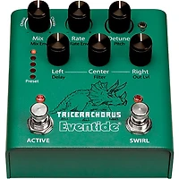 Eventide TriceraChorus Effects Pedal Green