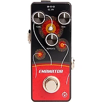 Pigtronix Emanator Delay Effects Pedal Black and Red