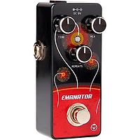 Pigtronix Emanator Delay Effects Pedal Black and Red