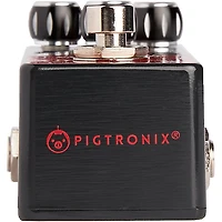 Pigtronix Emanator Delay Effects Pedal Black and Red