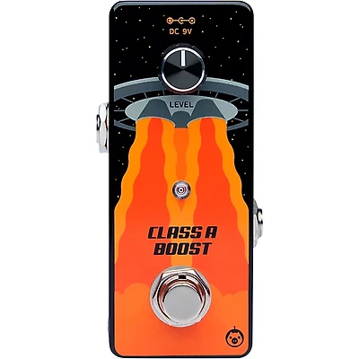 Pigtronix Class A Boost Utility Effects Pedal Black and Yellow