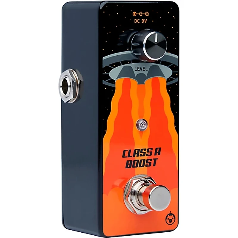 Pigtronix Class A Boost Utility Effects Pedal Black and Yellow