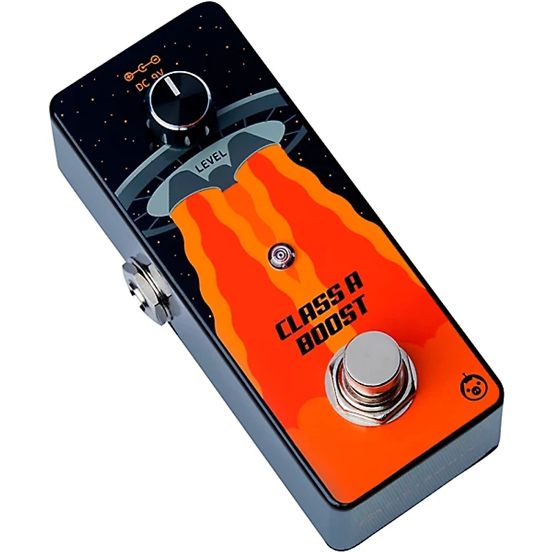 Pigtronix Class A Boost Utility Effects Pedal Black and Yellow