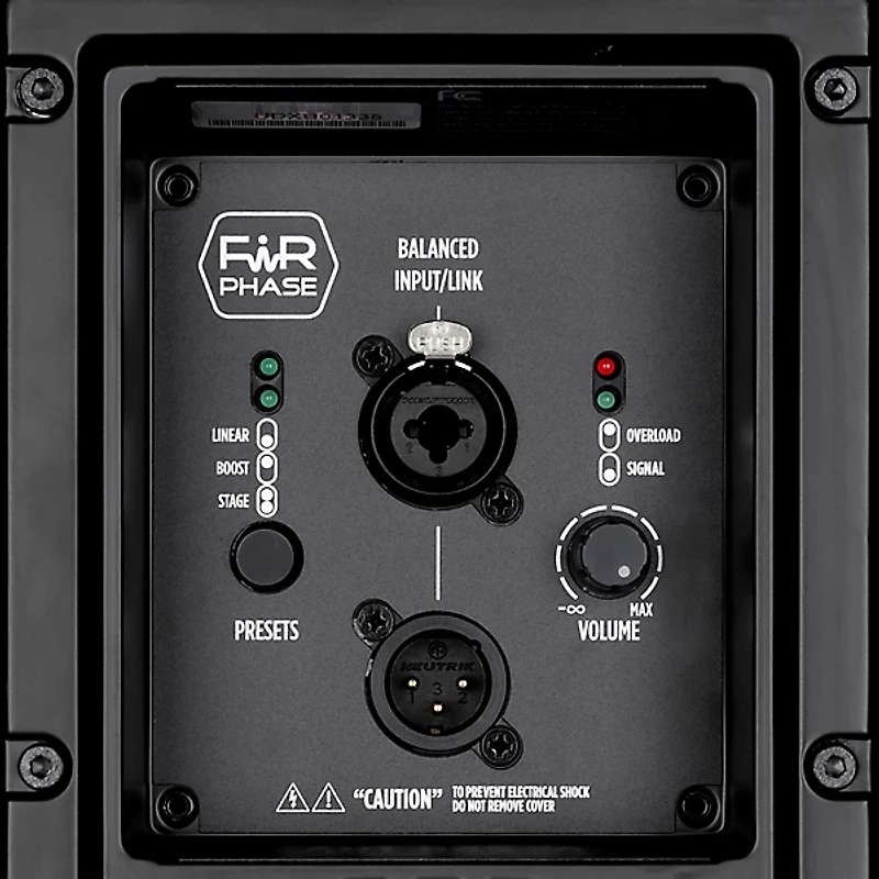 RCF ART-935A Active 2100W 2-way 15 In. Powered Speaker with 3" HF Driver Black