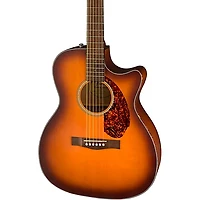 Fender CC-60SCE Concert Limited-Edition Acoustic-Electric Guitar Aged Cognac Burst