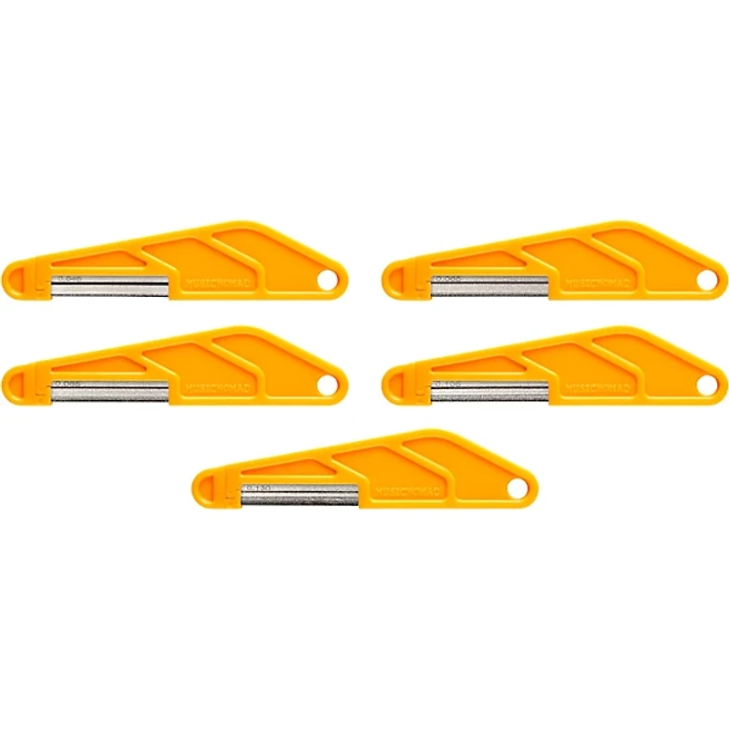 Music Nomad 5-Piece Bass Guitar Diamond-Coated Nut File Set