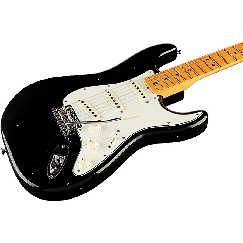 Fender Custom Shop Jimi Hendrix Voodoo Child Stratocaster Journeyman Relic Electric Guitar Black