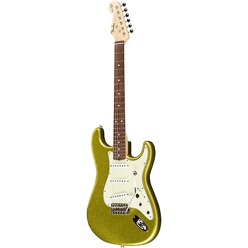 Fender Custom Shop Dick Dale Signature Stratocaster NOS Electric Guitar Chartreuse Sparkle