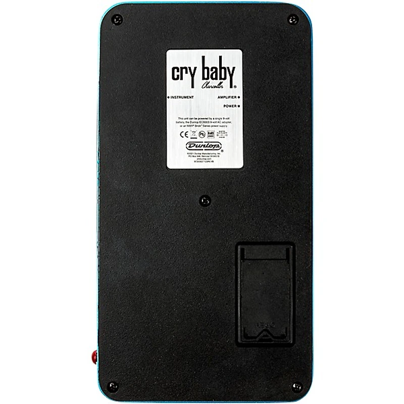 Dunlop JCT95 Justin Chancellor Cry Baby Wah Effects Pedal Blue
