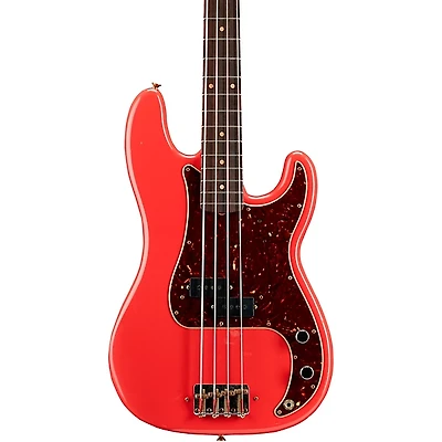 Fender Custom Shop Pino Palladino Signature Relic Precision Bass Fiesta Red over Desert Sand