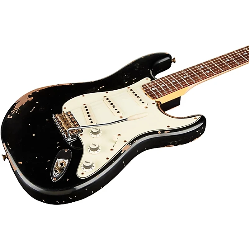 Fender Custom Shop Michael Landau Signature 1968 Stratocaster Relic Electric Guitar Black