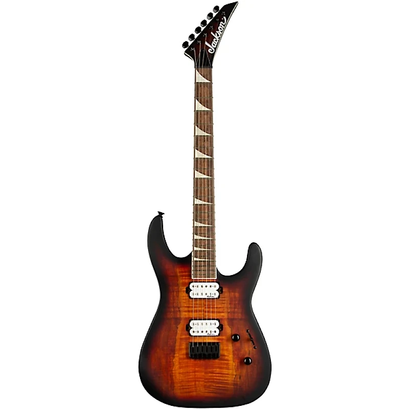 Jackson X Series Soloist SLX HT Spalted Maple Electric Guitar Tobacco Burst
